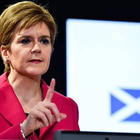 Scotland's First Minister Nicola Sturgeon. Picture: Jeff J Mitchell/AFP via Getty Images