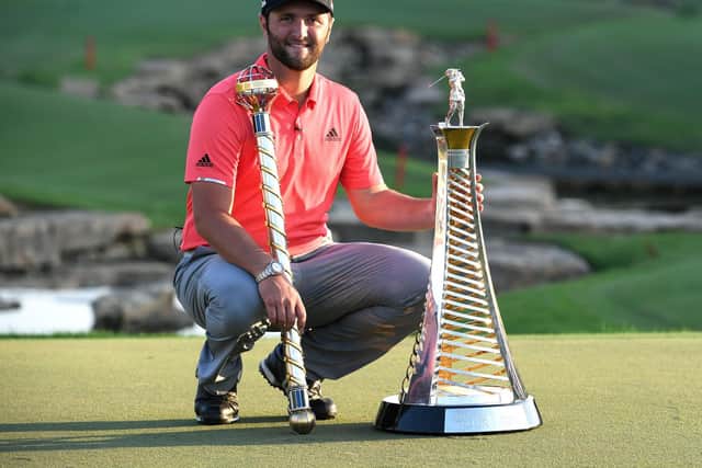 European No 1 Jon Rahm has also said he won't be joining the proposed breakaway circuit, which includes a team format. Picture: Getty Images