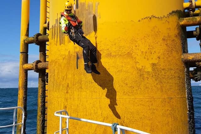 Pict Offshore is a joint venture between Orsted, the worlds largest developer of offshore wind farms, and safety systems group Limpet Technology. Picture: Contributed