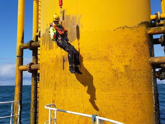 Pict Offshore is a joint venture between Orsted, the worlds largest developer of offshore wind farms, and safety systems group Limpet Technology. Picture: Contributed