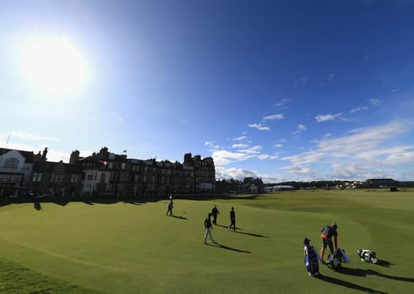 The Old Course  at St Andrews