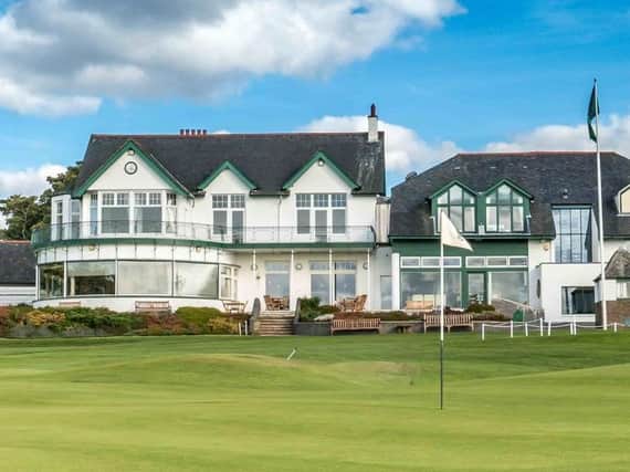 The course at Bruntsfield Links Golfing Society in Edinburgh remains open but the clubhouse has been completely shutdown