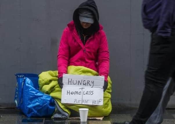 Homelessness had been falling since the start of the decade but is now rising again