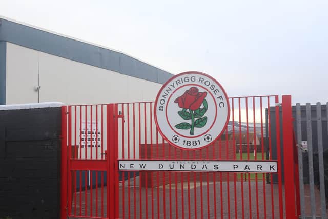 As Bonnyrigg battled for the Lowland League title, New Dundas Park was poised for bumper gates, but now they may remain closed.