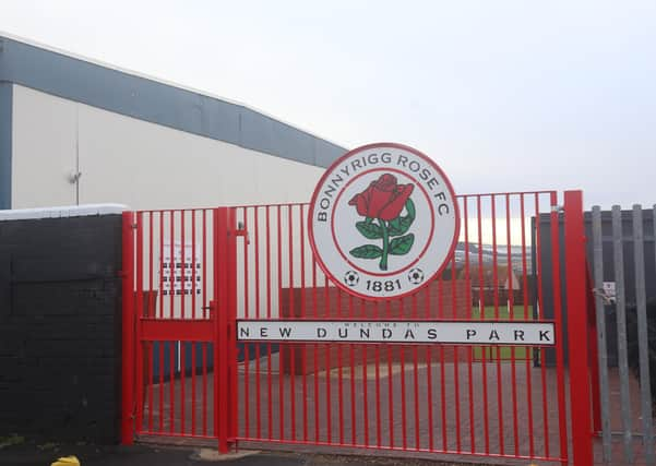 As Bonnyrigg battled for the Lowland League title, New Dundas Park was poised for bumper gates, but now they may remain closed.