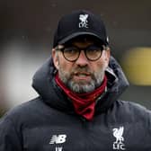 Liverpool manager Jurgen Klopp’s eloquence over coronavirus was notable for its lack of self-interest. Picture: Andrew Powell/Liverpool FC via Getty