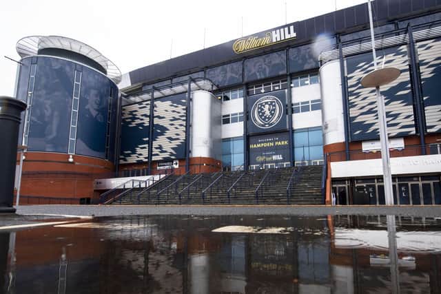 Hampden is hosting meeting of Scottish football's Joint Response Group. Picture: Craig Foy / SNS