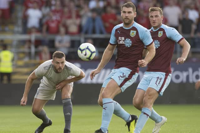 Aberdeen took on Burnley in the Europa League last season. Cross-border clashes could become commonplace, believes SPFL chief Neil Doncaster. Picture: SNS
