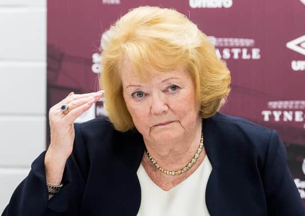 Hearts owner Ann Budge has asked players and staff to take a 50 per cent pay cut. Picture: Ross Parker/SNS