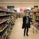 Supermarkets have been taking special measures to ensure supplies of food and other products because of stockpiling (Picture: Oli Scarff/AFP via Getty Images)