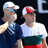 Tennis players have been forced off court by the coronavirus but Jamie Murray still has high hopes of a successful 2020 with new partner Neal Skupski. Picture: Jaimi Chisholm/Getty Images