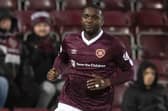 Clevid Dikamona has opted to end his contract with Hearts. Picture: Jeff Holmes/PA Wire