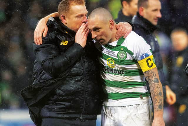 Manager Neil Lennon says that Scott Brown is his go-to guy in the Celtic squad. Picture: Craig Foy/SNS