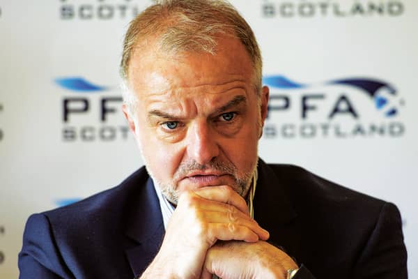 Fraser Wishart expects footballers to be covered by the government's plan to pay 80 per cent of the wages of employees affected by the coronavirus crisis. Picture: Gary Hutchison/SNS