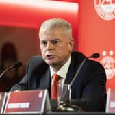 Dave Cormack planned for Aberdeen to ‘punch above our weight’ when he took over in December, but circumstances have changed. Picture: Craig Foy/SNS