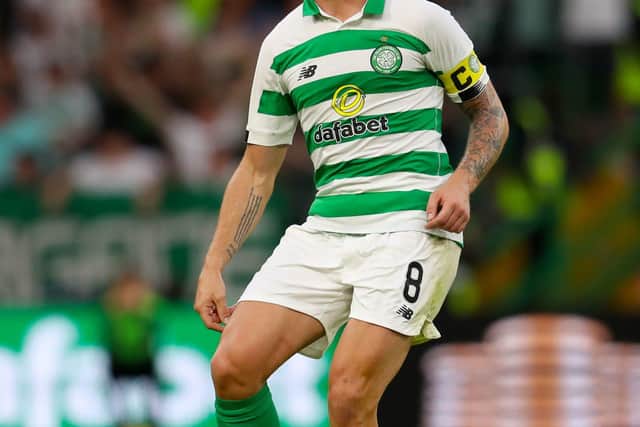 Scott Brown could lead Celtic to a fourth treble. Picture: Andrew Milligan/PA Wire