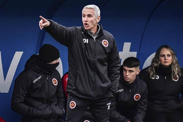 Stenhousemuir manager Davie Irons has offered to forego his salary to help the club survive the current crisis. Picture: SNS
