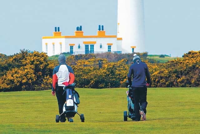 Golfers are still waiting for the green light to get back on the course amid the coronavirus crisis. Picture: Bill Murray/SNS