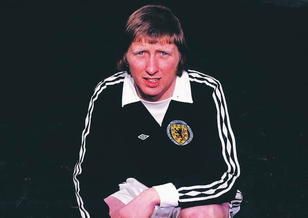 John Brownlie in Scotland colours. Picture: SNS