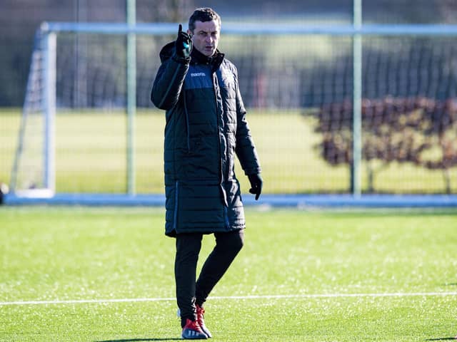 Jack Ross enjoys the scenic drive from his Northumberland home to Hibs' East Lothian training centre. Picture: Craig Williamson/SNS