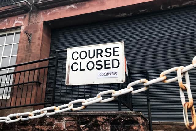 Courses in Scotland and the rest of the UK have been closed en masse since 23 March. Prime Minister Boris Johnson has now given the okay for courses to reopen on Wednesday but courses in Scotland have been advised to stay closed until the Scottish Government gives the green light. Picture: JPI Media