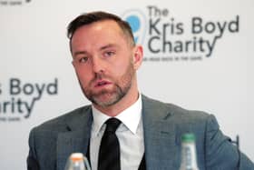 Kris Boyd has his own charity which focuses on mental health issues. Picture: Ross MacDonald/SNS