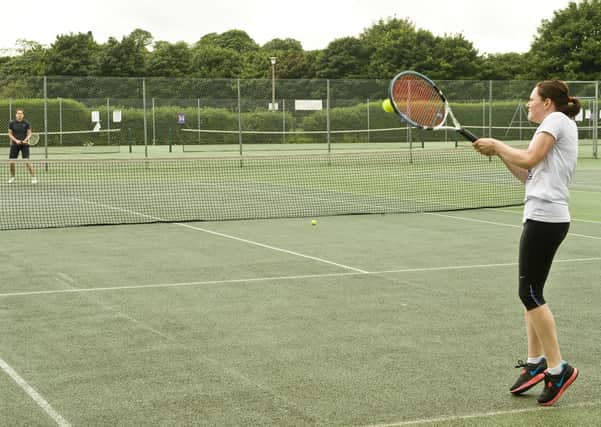 Sport for the socially distant: Tennis is set to be allowed again (Picture: Ian Georgeson)