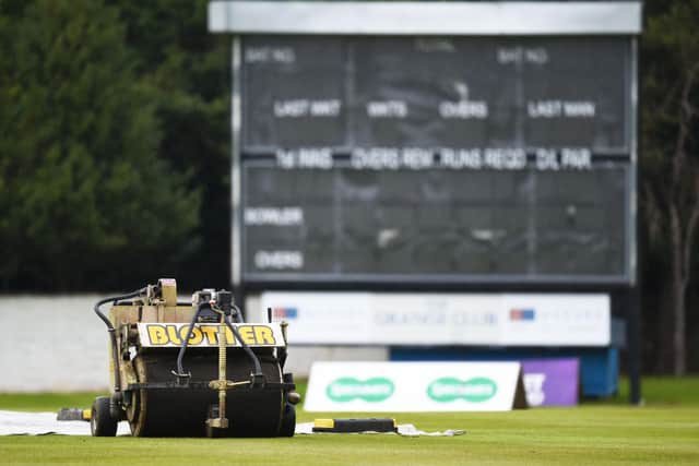 All quiet: There will be no league and cup cricket in Scotland this year. Picture: SNS