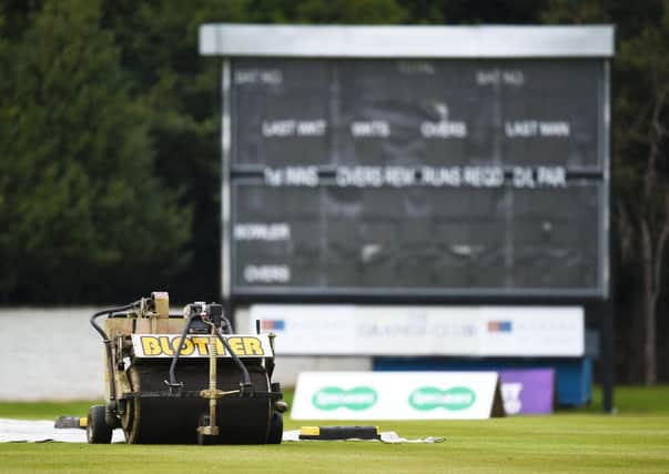 All quiet: There will be no league and cup cricket in Scotland this year. Picture: SNS