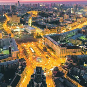 Independence Square. Ukraine.