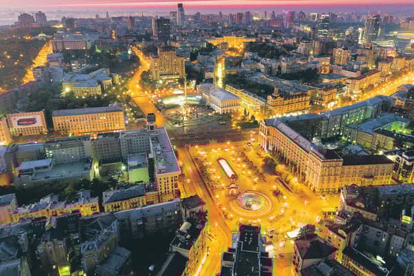 Independence Square. Ukraine.