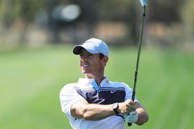 Rory McIlroy, who will play in the first three PGA events after shutdown is lifted, says the Tour has a ‘very robust plan in place’. Picture: Getty