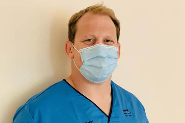 Petrus du Plessis announed his return to work as a physiotherapist with the NHS
on Twitter.