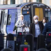 Glasgow Central Stationduring the ongoing coronavirus pandemic