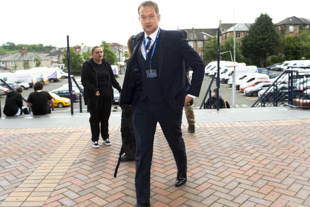 Scottish Football Association chief executive Ian Maxwell has been conspicuously silent during the current crisis. Picture: Ross MacDonald/SNS
