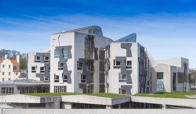 The Scottish Parliament. Picture: Mark Scates/SNS Group
