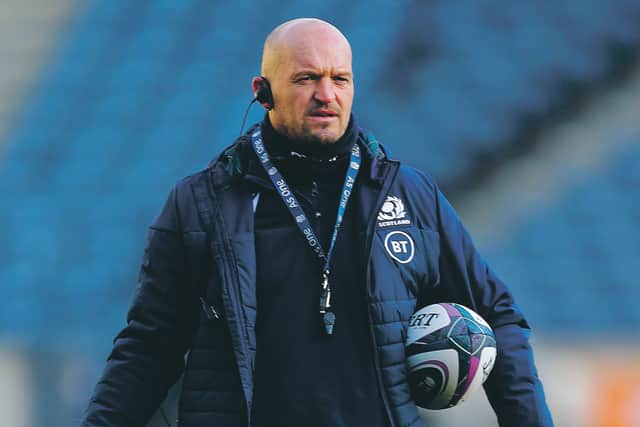 Gregor Townsend says Glasgow and Edinburgh might need to only play against each other when the Pro14 gets back under way. Picture: David Rogers/Getty Images