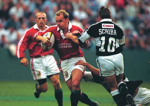 Gregor Townsend on the Lions tour to South Africa in 1997. Picture: Alex Livesey/Allsport