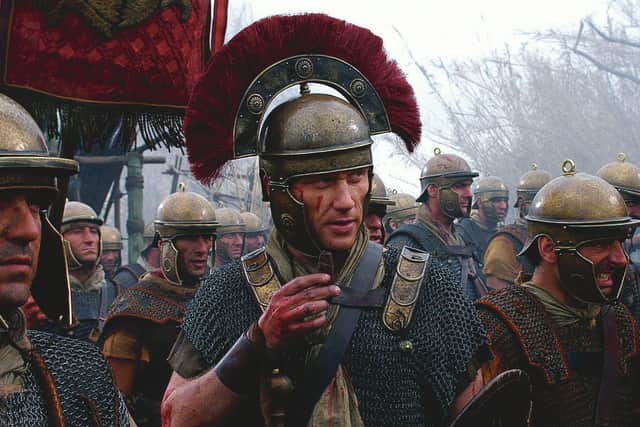 As Lucius Vorenus in the HBO TV series Rome, 2005