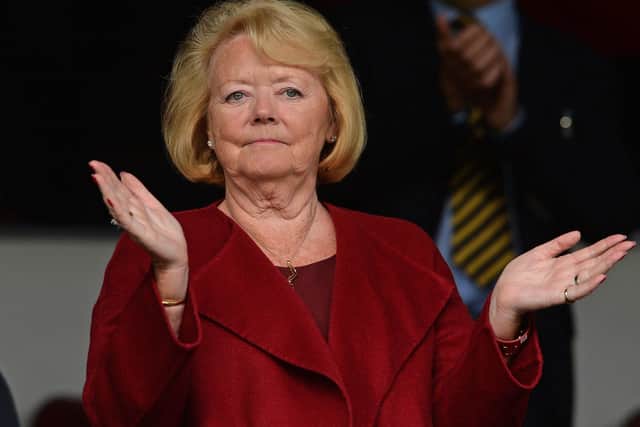 Hearts owner Ann Budge. Picture: Mark Runnacles/Getty Images