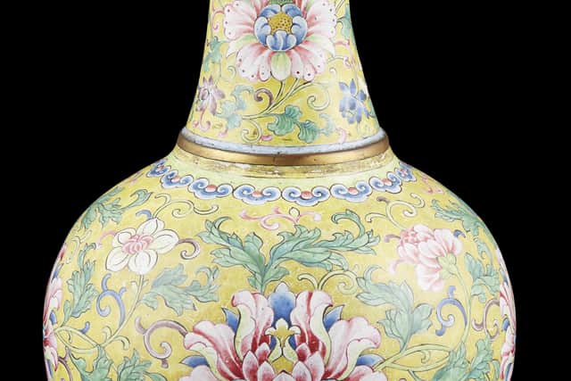 A rare Chinese imperial vase