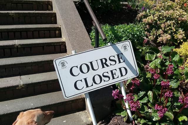 While courses in the rest of the UK are open, golfers in Scotland are still  waiting for Nicola Sturgeon to give the go-ahead.