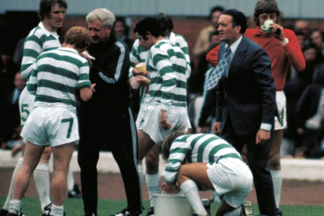 Jock Stein led Celtic to nine titles on the trot from 1966 to 1974