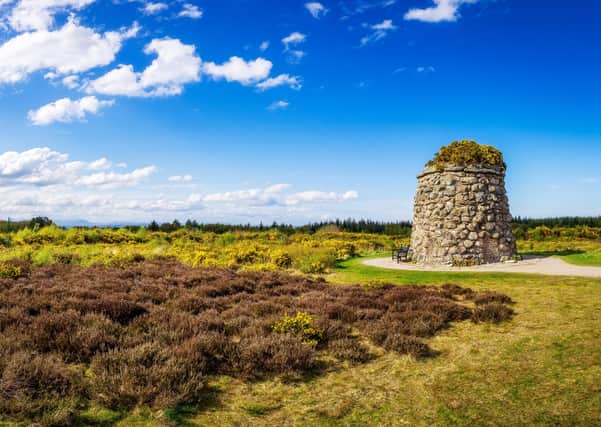 Memorial cairn at  the battlefield of Culloden near Inverness (Picture: Getty)