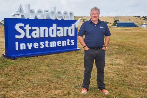 Martin Gilbert will leave a strong legacy when he retires in September, with ASI having been a loyal supporter of golf in Scotland for more than a decade. Picture: Paul Severn