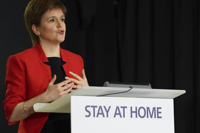 Nicola Sturgeon will unveil the route map out of lockdown today