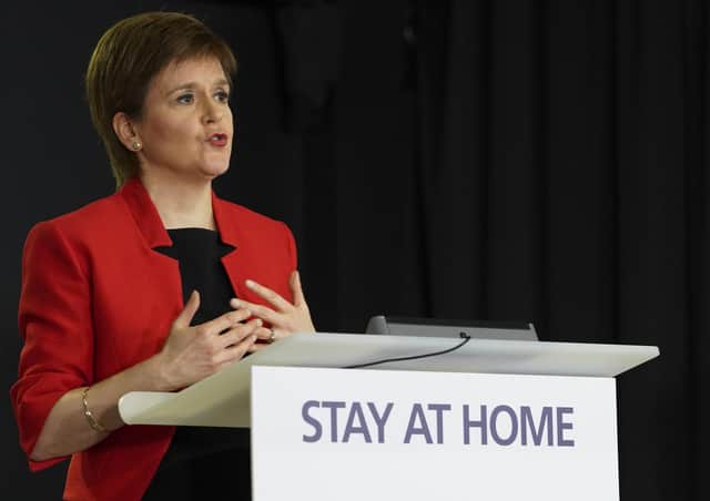 Nicola Sturgeon had insisted there was no cover-up over the coronavirus outbreak in Edinburgh in February