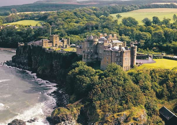 An aerial view of Culzean Castle in South Ayrshire. Picture: National Trust for Scotland