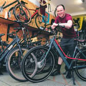 Graeme Hart of Hart's Cyclery in Corstorphine