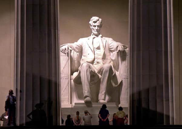 The Lincoln Memorial in Washington DC. The 16th President of the United States was a formidable opponent in the court room but still encouraged negotiation wherever possible (Picture: Emilie Sommer/AFP via Getty Images)
